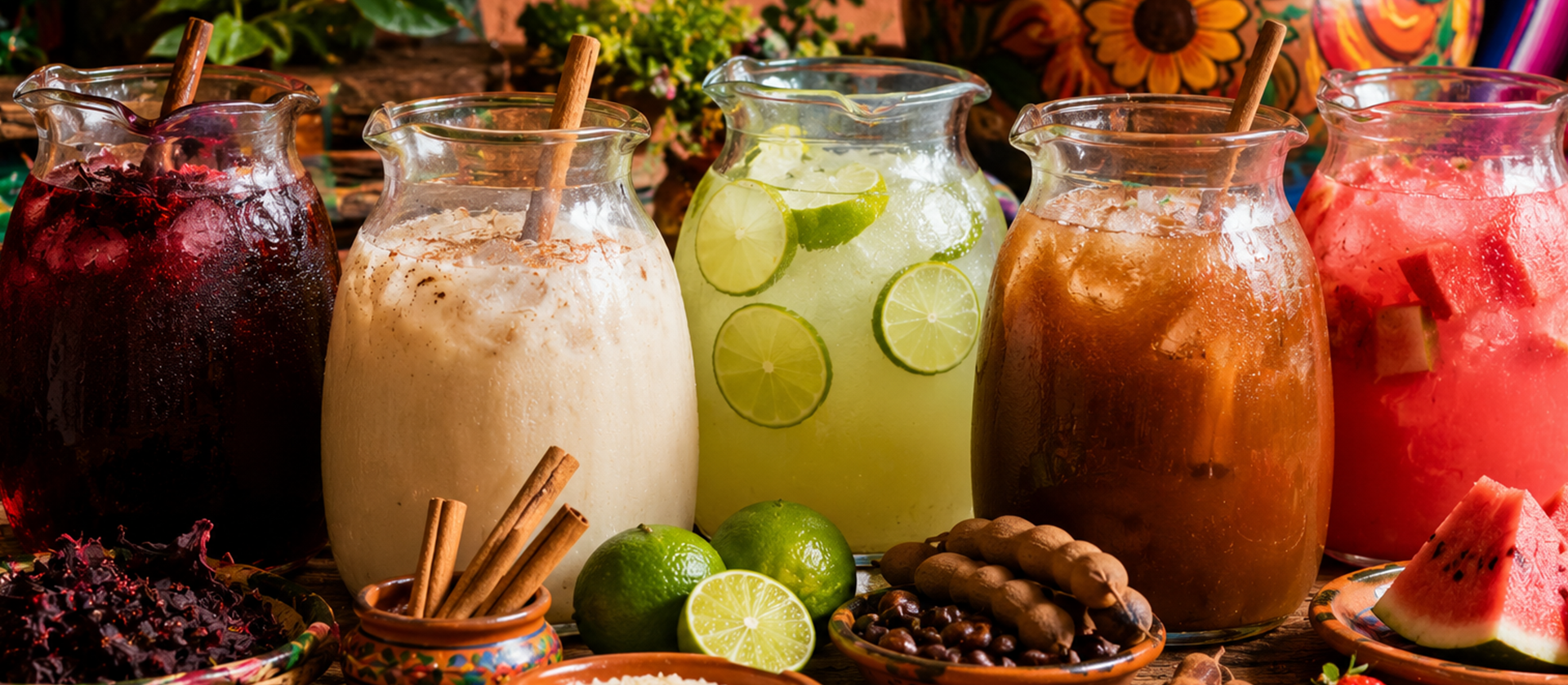 5 aguas frescas para celebrar el mes patrio