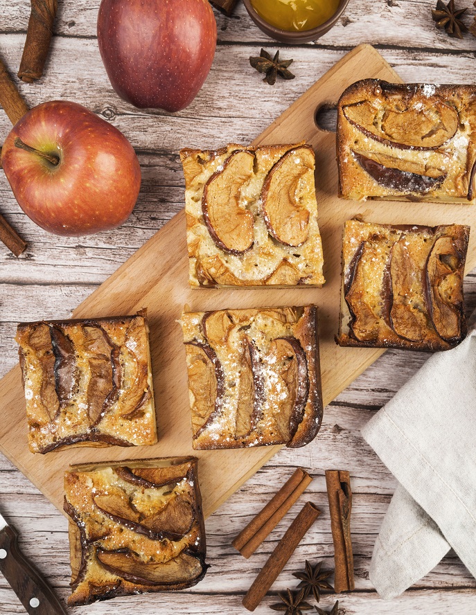 Tarta de Manzana con miel