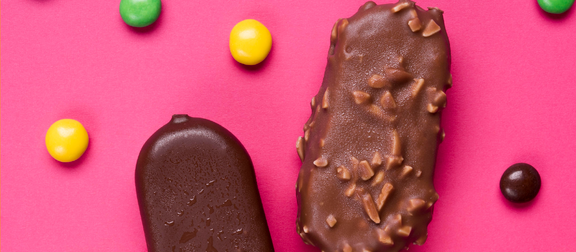 Paletas heladas de cacao sin azúcar