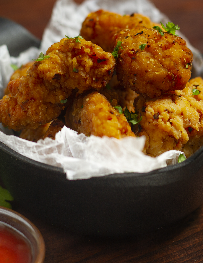 Receta Palomitas de pollo 