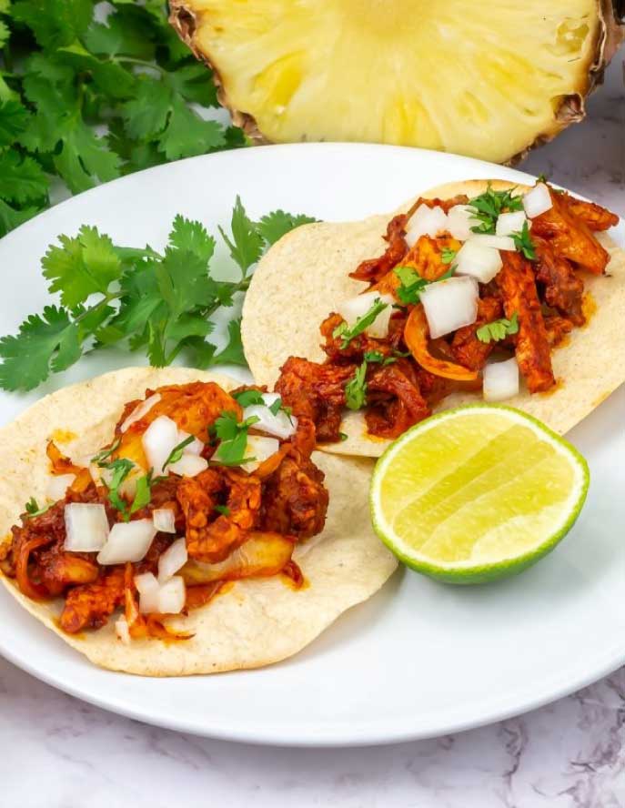 Receta de Tacos al pastor