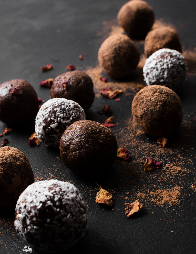 Receta de Trufas rellenas de nuez con whisky